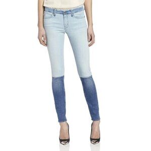 MiH Jeans 30 Breathless Skinny Jeans in J Street Patchwork Two Tone